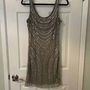 Worn once flapper style cocktail mini dress!